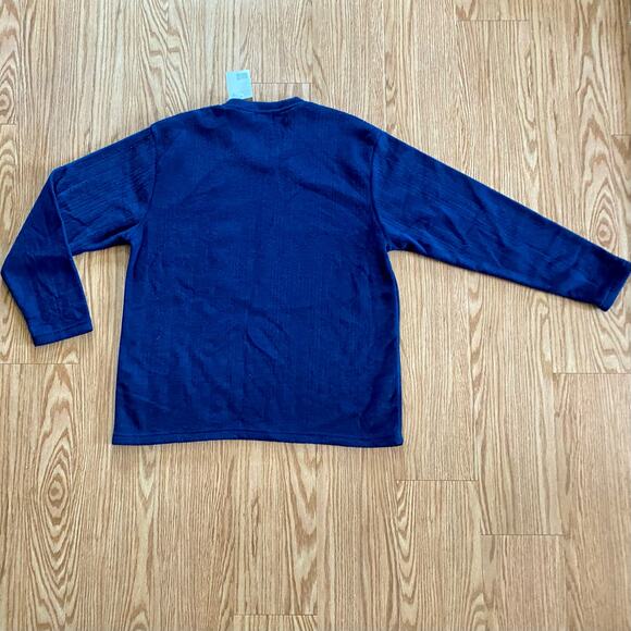 Liz Claiborne Axcess Vintage Blue V-Neck Sweater Mens XXLarge - Picture 7 of 11